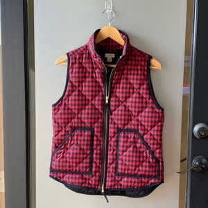 J. Crew plaid vest!